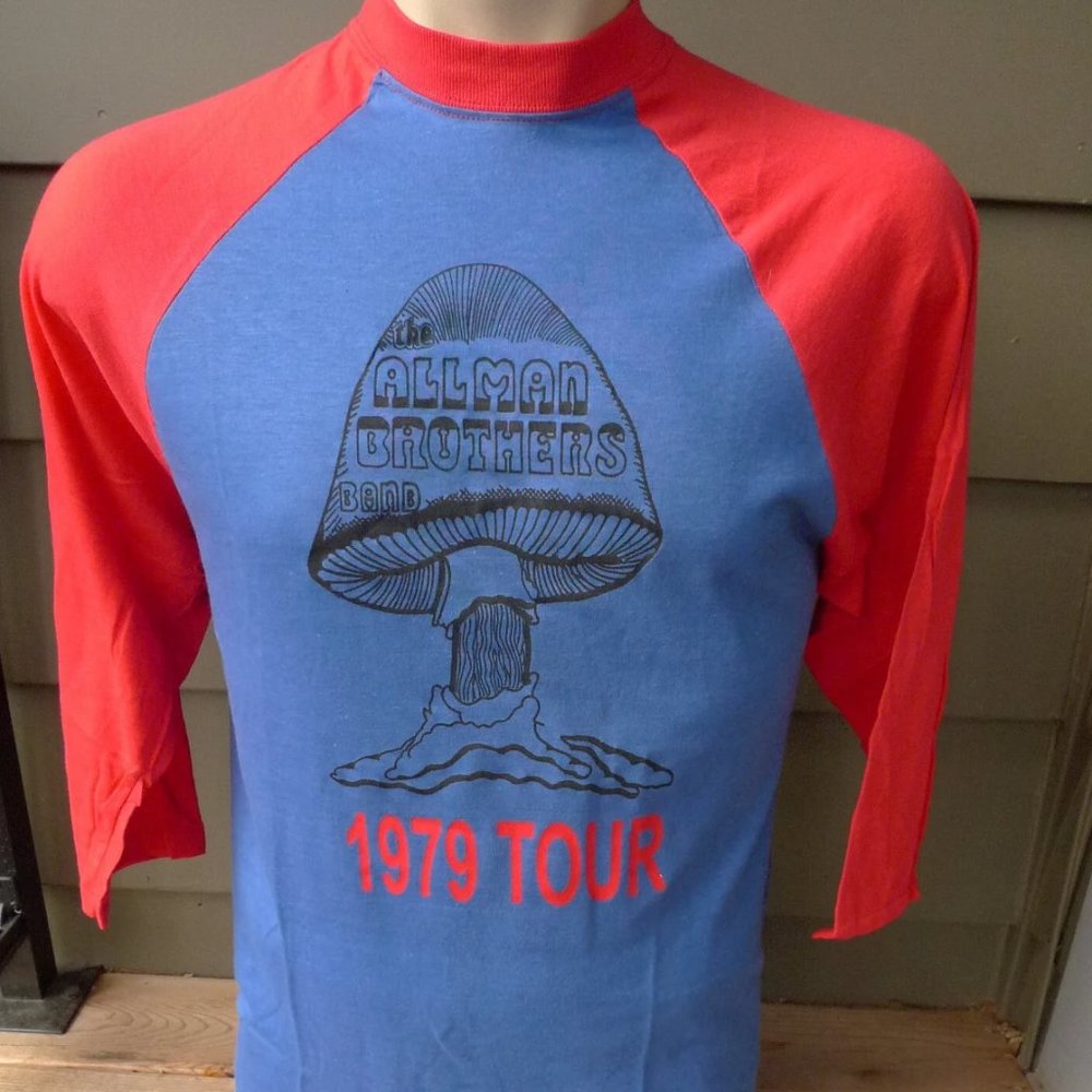 1979 Allman Brothers Single Stitch Shirt * Mens Med (42)
